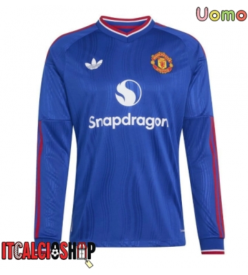 Manchester United Seconda Maglia 2026-27 Manica Lunga Manchester United Seconda Maglia 2026-27 Manica Lunga